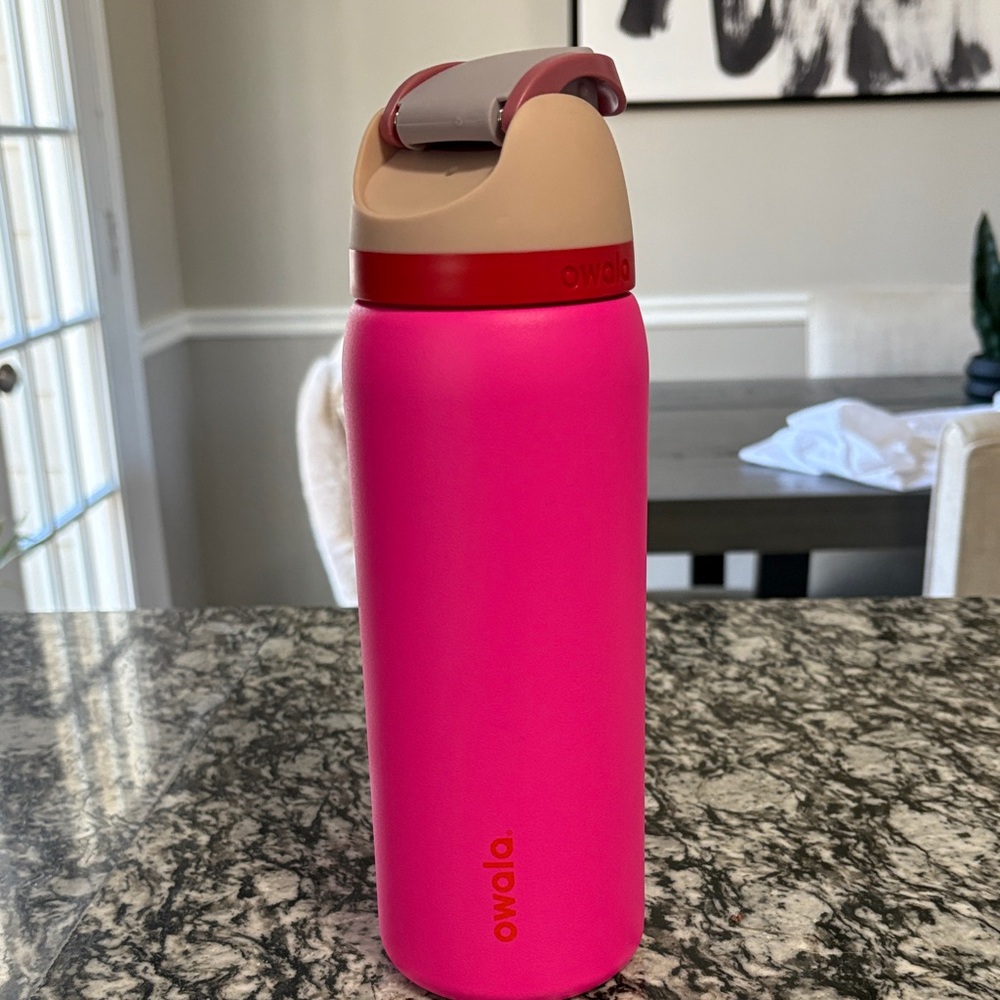 Owala Pink Insulated Water Bottle